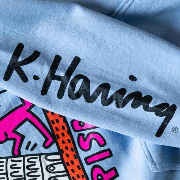NWOT Urban Outfitters Keith Haring PISA 89 Hoodie - Picture 6 of 8